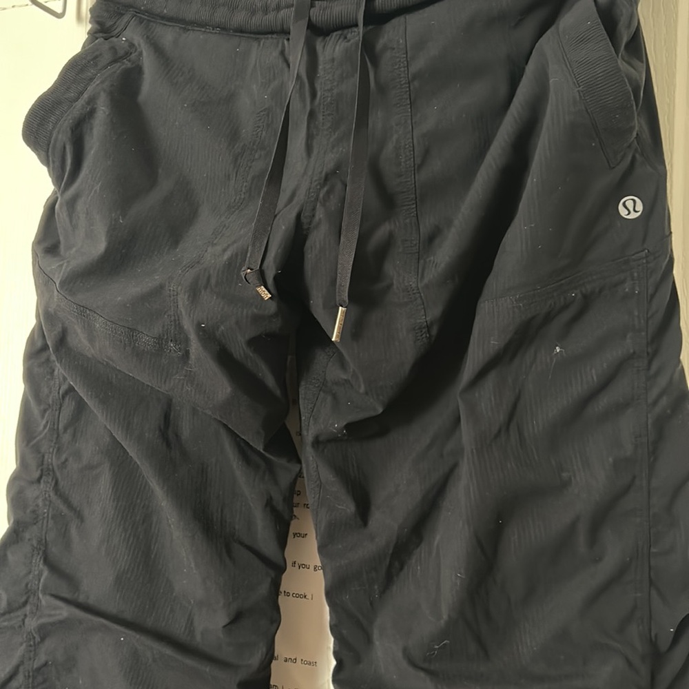 LULULEMON lined dance studio pant